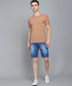 Men's Blue Denim Shorts