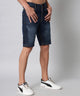 Men's Dark Blue Denim Shorts