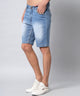 Men's Light Blue Denim Shorts