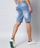 Men's Light Blue Denim Shorts