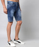 Men's Blue Denim Shorts