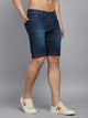 Men's Dark Blue Denim Shorts