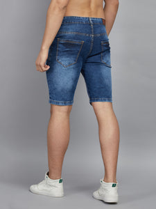 Men's Blue Denim Shorts