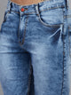 Men's Light Blue Denim Shorts