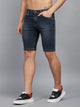 Men's Black Denim Shorts