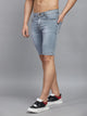 Men's Light Grey Denim Shorts