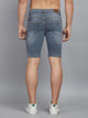 Men's Light Grey Denim Shorts