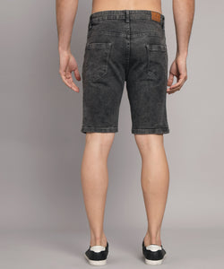 Men's Grey Denim Shorts