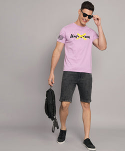 Men's Grey Denim Shorts