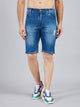 Men's Blue Denim Shorts