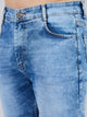 Men's Light Blue Denim Shorts