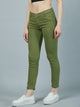 Women's Green Slim Fit Jeans