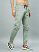 Men's Relaxed Light Pistachio Cotton Jogger Trouser
