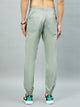 Men's Relaxed Light Pistachio Cotton Jogger Trouser