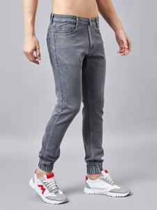 Men's Grey Denim Jogger