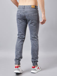 Men's Grey Denim Jogger