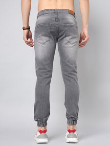 Men's Grey Denim Jogger