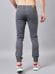 Studio Nexx Men's Grey Denim Joggers