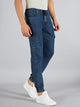 Men's Blue Denim Cargo Jogger