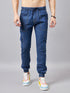 Men's Blue Denim Cargo Jogger