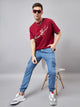Men's Blue Denim Cargo Jogger