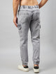 Men's Grey Denim Cargo Jogger
