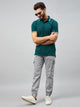 Men's Grey Denim Cargo Jogger