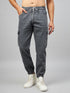 Men's Dark Grey Denim Cargo Jogger