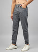 Men's Dark Grey Denim Cargo Jogger