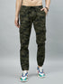 Men's Camouflage Army Green Cotton Cargo Trousers