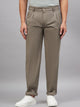 Men Relaxed Grey Pure Cotton Trousers