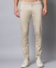 Men's Relaxed Beige  Pure Cotton Trousers
