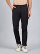 Men's Black Pure Cotton Trousers