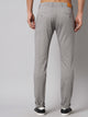 Men's Light Grey Pure Cotton Trousers