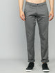 Men's Relaxed Grey Pure Cotton Trousers