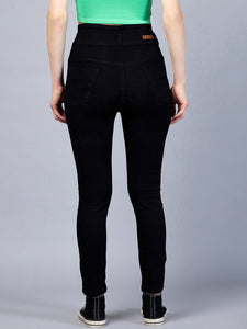 Women's Black Slim Fit Jeans