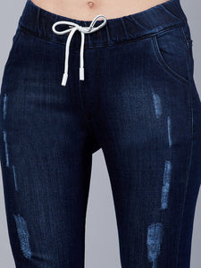 Women's Blue Slim Fit Jeans