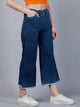 Women's Blue Denim Palazzo