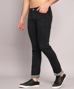 Men's Black Relax Fit Jeans