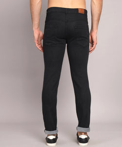 Men's Black Relax Fit Jeans