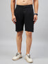 Men's Black Cotton Shorts