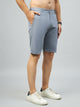 Men's Grey Cotton Shorts