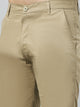 Men's Light Brown Cotton Shorts