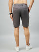 Men's Grey Cotton Shorts