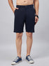 Men's Dark Blue Cotton Shorts
