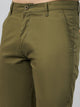 Men's Olive Cotton Shorts