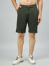 Men's Dark Green Cotton Shorts