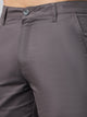 Men's Medium Grey Cotton Shorts