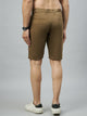 Men's Mustard Cotton Shorts