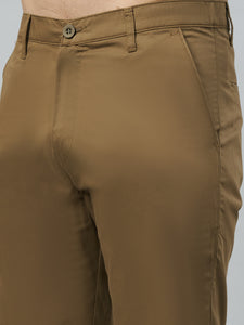 Men's Mustard Cotton Shorts